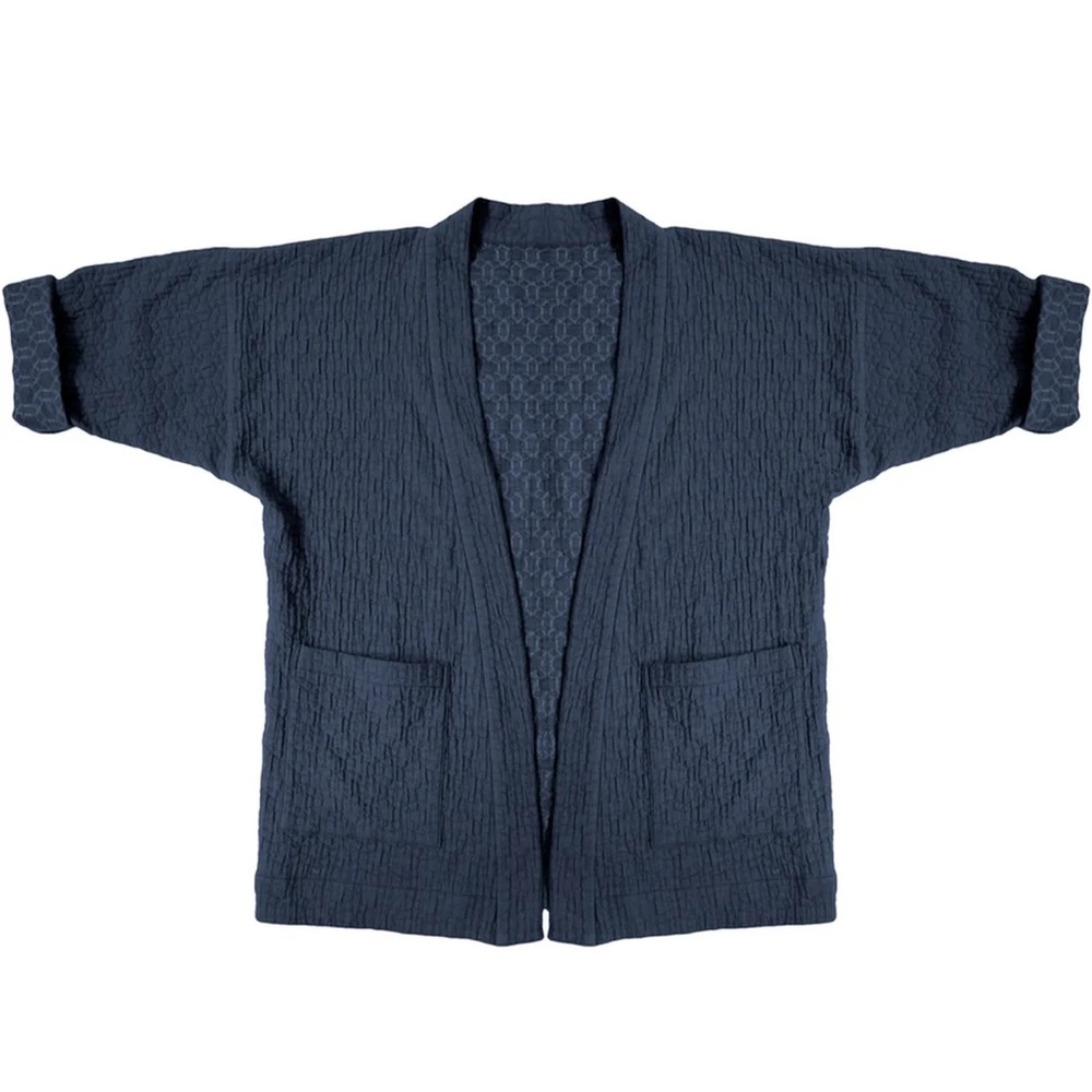 Curator SF Jules Cardigan Like New in Navy Blue